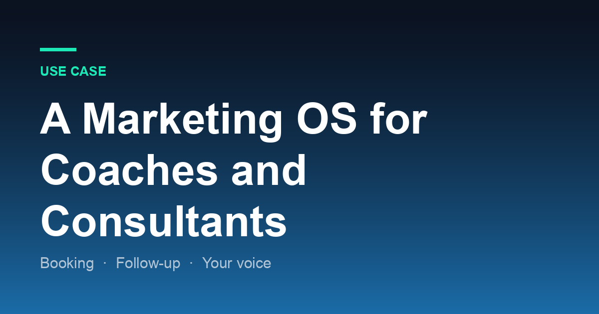 The Marketing Stack for Coaches and Consultants (And What to Skip)