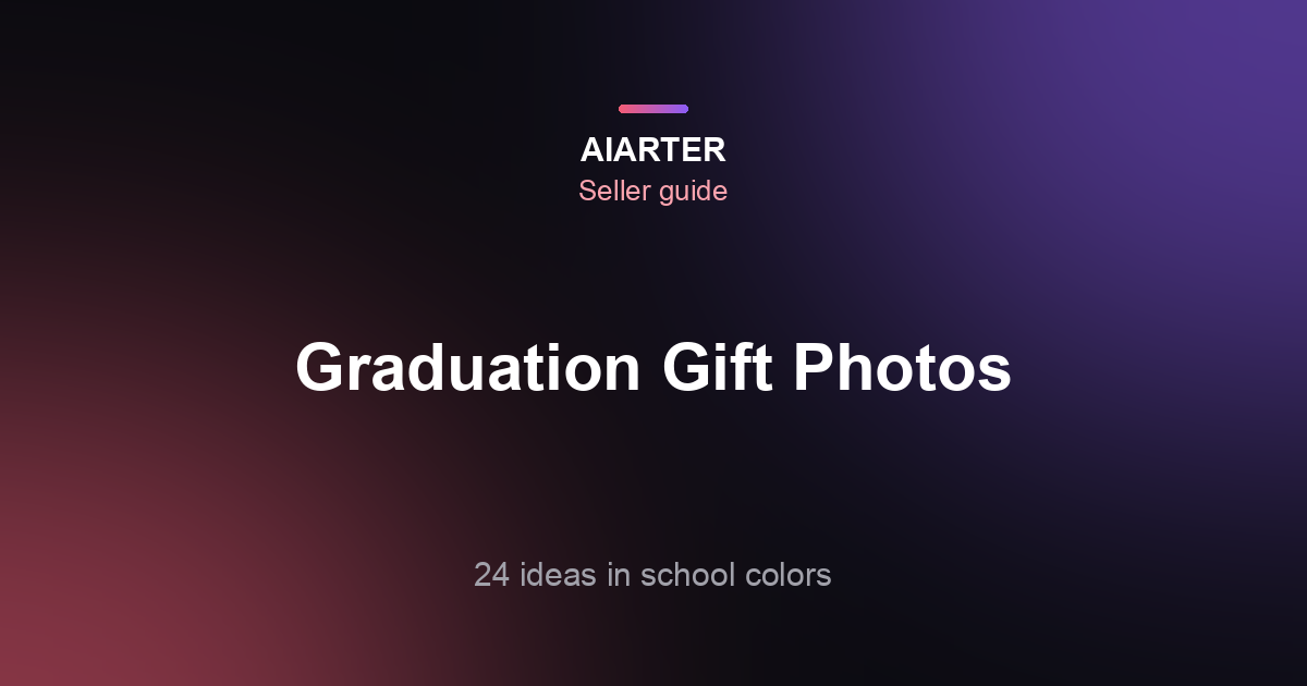 Graduation Gift Product Photography Ideas (2027): 24 Scenes, Angles and School Colors