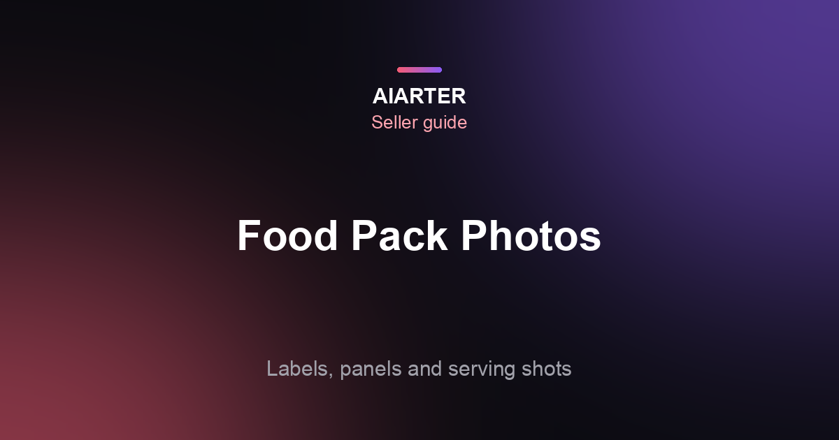 Packaged Food Product Photography: Shot List, Labels, Nutrition Panels and Glare