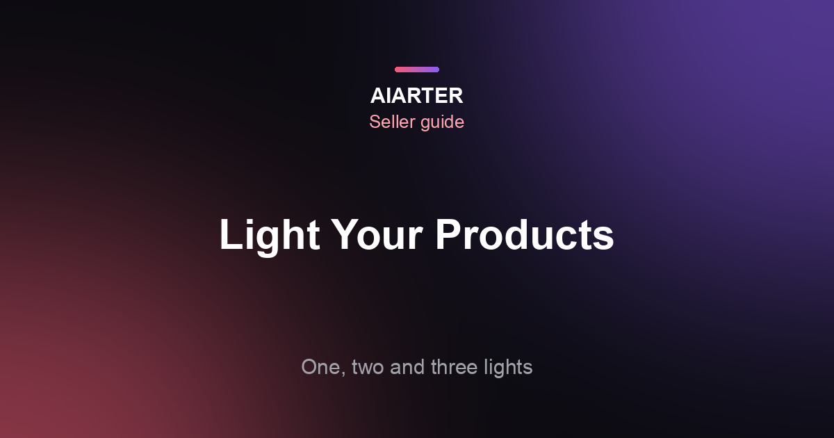 Product Photography Lighting Setup (2026): One, Two and Three-Light Guides on a Budget
