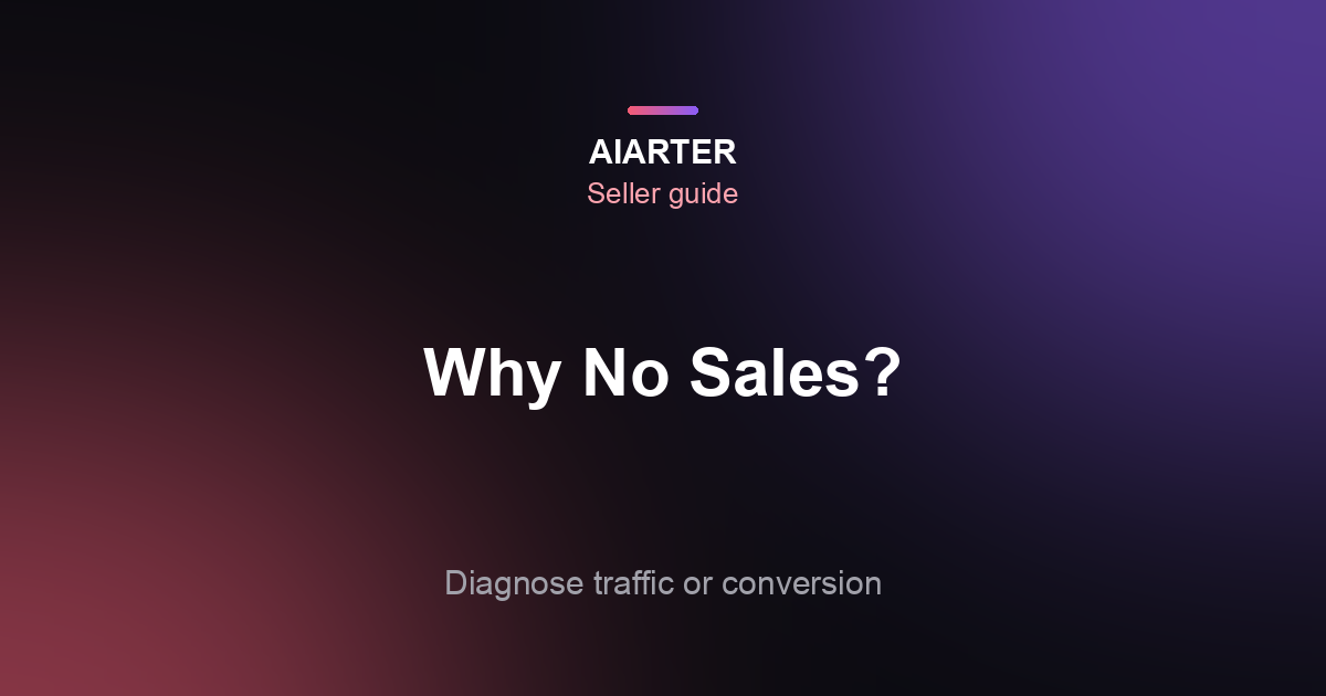 Why Are My Products Not Selling Online? A 2026 Diagnostic Guide